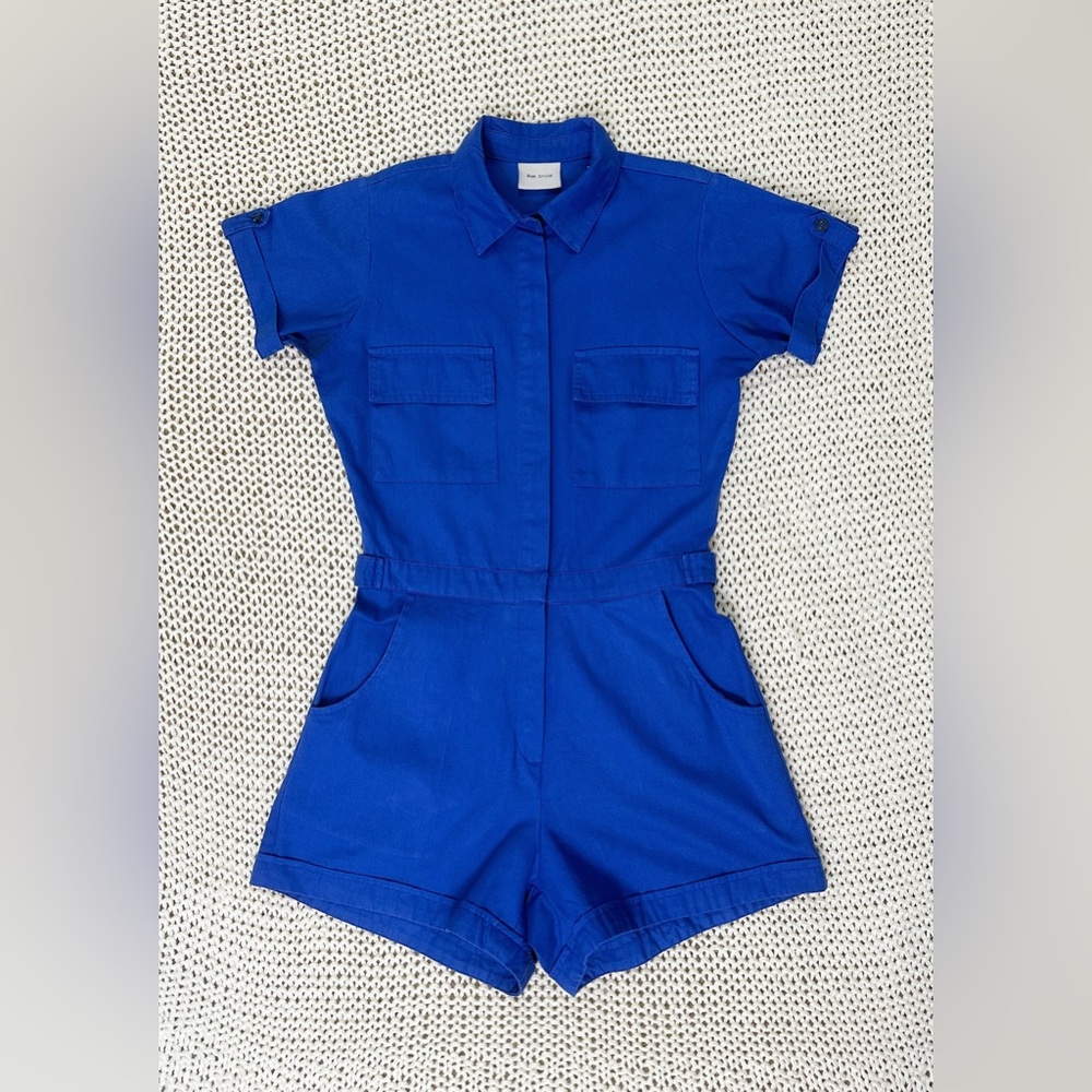 Rue Stiic Elsie Romper - Royal Blue - S - Picture 7 of 15